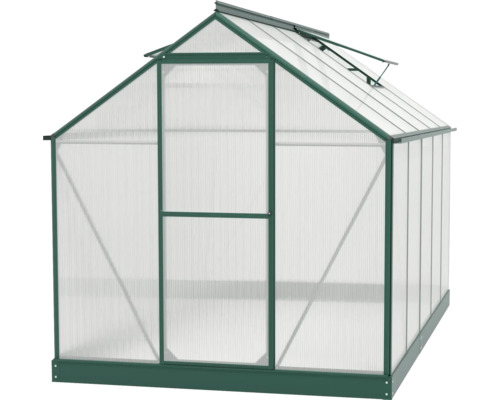 Kas met frame en transparante wanden