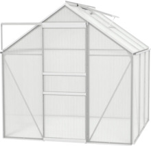 Tuinkas met open deur