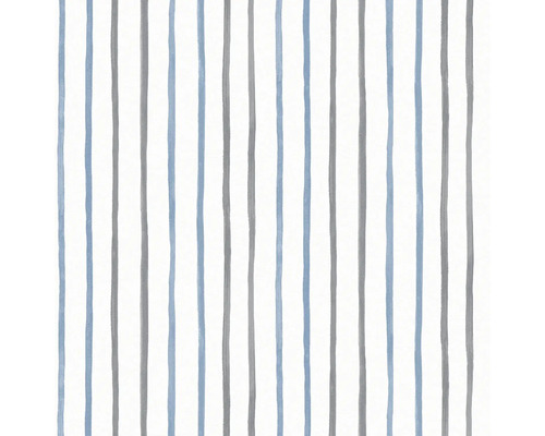 Vliesbehang 119863 Painterly Stripe Blue