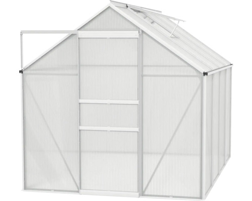 Kweekkas met open deur