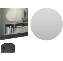 Spiegel rond gouden frame ø 55 cm