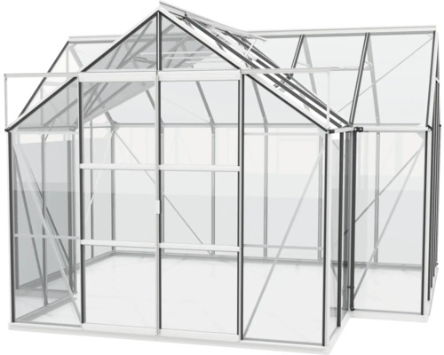 Glazen kas met aluminium frame