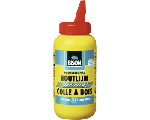 Bison houtlijm, D2 kwaliteit, voor professionele toepassingen