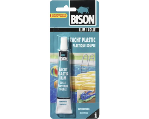 Bison zacht plastic lijm tube
