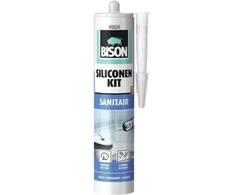BISON Sanitair siliconenkit grijs 310 ml