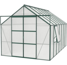 Kweekkas met polycarbonaatplaten en aluminium frame