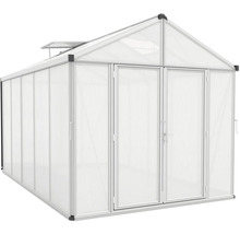Kas met dubbele deur en ventilatieraam