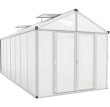 Kweekkas met dubbele deur en ventilatieramen