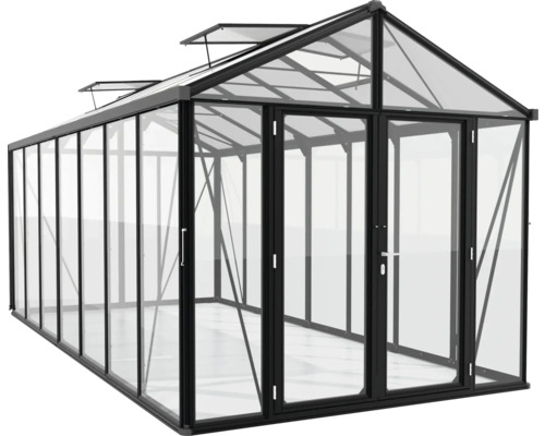 Kas met ramen en een deur