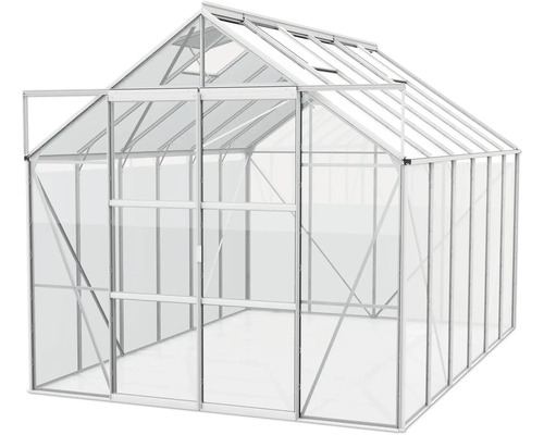 Tuinkas met openstaande deur voor tuinieren