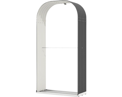 Metalen rozenboog voor de tuin