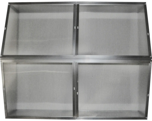 Kweekbakopzetstuk van metaal en kunststof