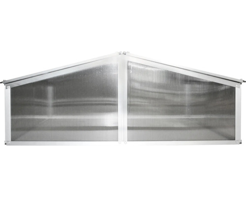 Kweekkas met frame en dubbelwandige platen