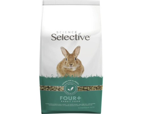 SUPREME SCIENCE Konijnenvoer Science Selective Adult 4+ 3 kg Science Selective Four Plus konijnenvoer in voederzak