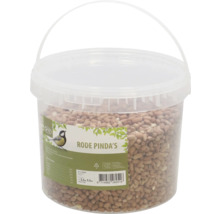 Emmer met rode pinda''s voor tuinvogels, 2,5 kg