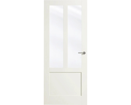 PERTURA Binnendeur retro 302 opdek links wit gegrond 73x201,5 cm