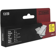 J.C. Schwarz nietjes type 12/20, 1000 stuks