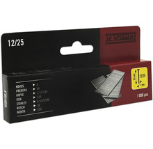 J.C. Schwarz nietjes 12/25, verpakking van 1000 stuks