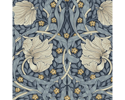 WILLIAM MORRIS Vliesbehang 124241 Pimpernel Blue