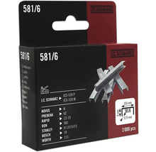 J.C. Schwarz nietjes 581/6, 2000 stuks