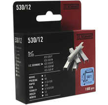 J.C. Schwarz nietjes 530/12, 1000 stuks