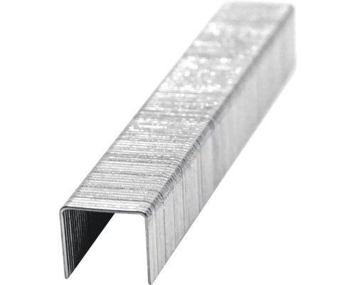 Close-up van metalen nietjes