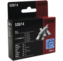 J C Schwarz nietjes type 530/14, 1000 stuks