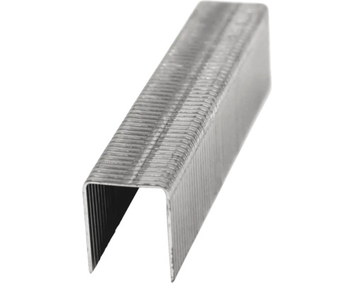 Close-up van metalen nietjes