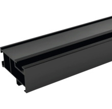 Zwart aluminium profiel