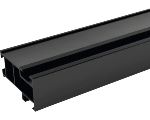 Zwart aluminium profiel