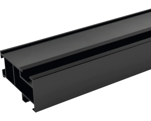 Zwart aluminium profiel