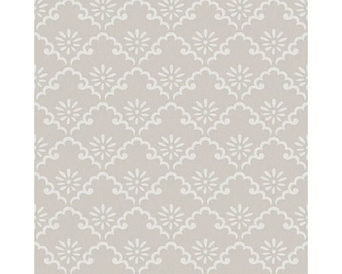 LAURA ASHLEY Vliesbehang 118475 Coralie Dove Grey Behang met bloem- en rankmotief