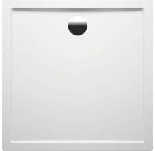 Vierkante douchebak met afvoer