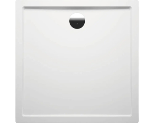 Vierkante douchebak met afvoer
