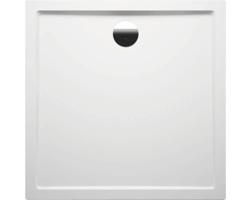 Vierkante douchebak met afvoer