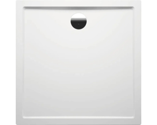 Vierkante douchebak met afvoer
