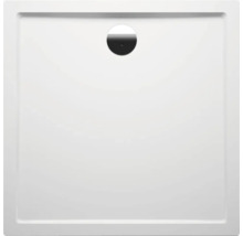 Vierkante douchebak met afvoer
