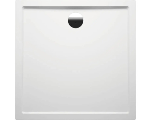 Vierkante douchebak met afvoer