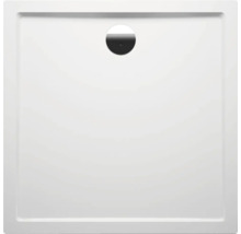 Vierkante douchebak met afvoer