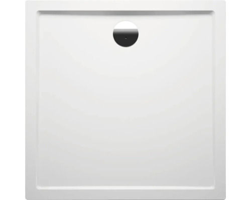 Vierkante douchebak met afvoer