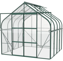 Tuinkas met polycarbonaat platen en aluminium frame