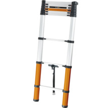 Telescoopladder van aluminium