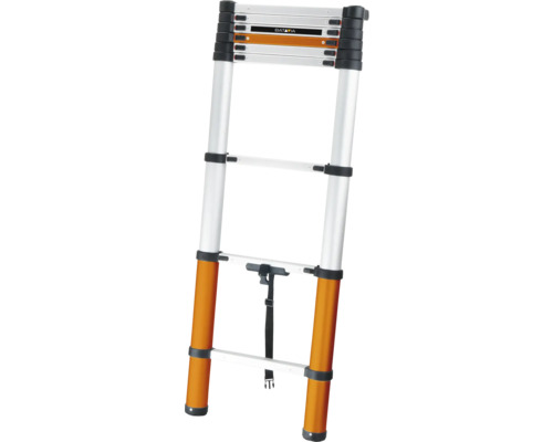 Telescoopladder van aluminium