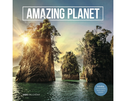 Muurkalender 2025 Amazing Planet 30x30 cm