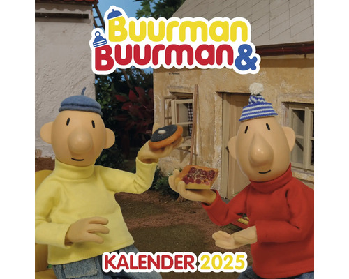 Muurkalender 2025 Buurman & Buurman 30x30 cm