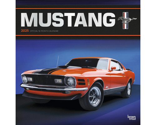 Muurkalender 2025 Mustang 30x30 cm