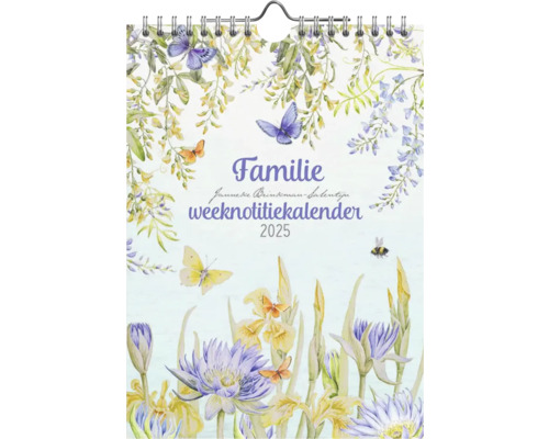 Familie weekkalender 2025 16x23 cm