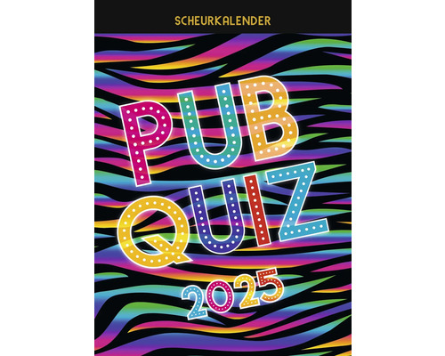 Scheurkalender 2025 Pub Quiz 13x18 cm