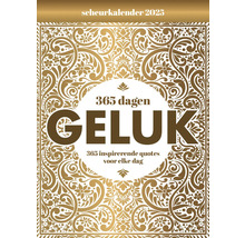 Scheurkalender 2025 met bloemmotief