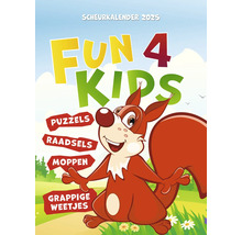 Fun 4 Kids scheurkalender 2025 met puzzels, raadsels en weetjes